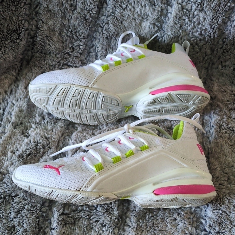Women’s Puma Axelion Bright Cross Trainers sz 7.5 - Picture 3 of 7